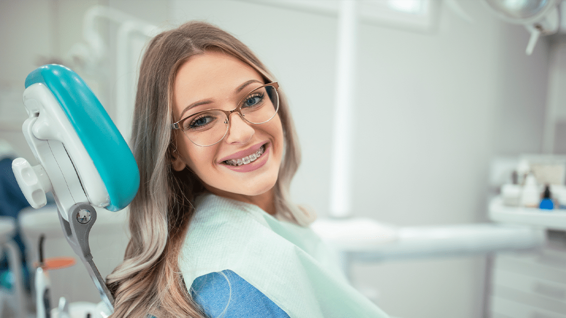 Person In Dentist Chair